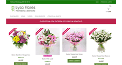 Desktop Screenshot of lysaflores.com